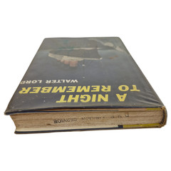 Vtg A NIGHT TO REMEMBER by Walter Lord Titanic USA 1955 1970 HC DJ 15th Ex Lib
