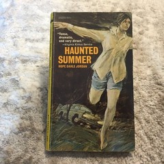 Haunted Summer Hope Dahle Jordan 1969 Washington Square Press Mystery Suspense