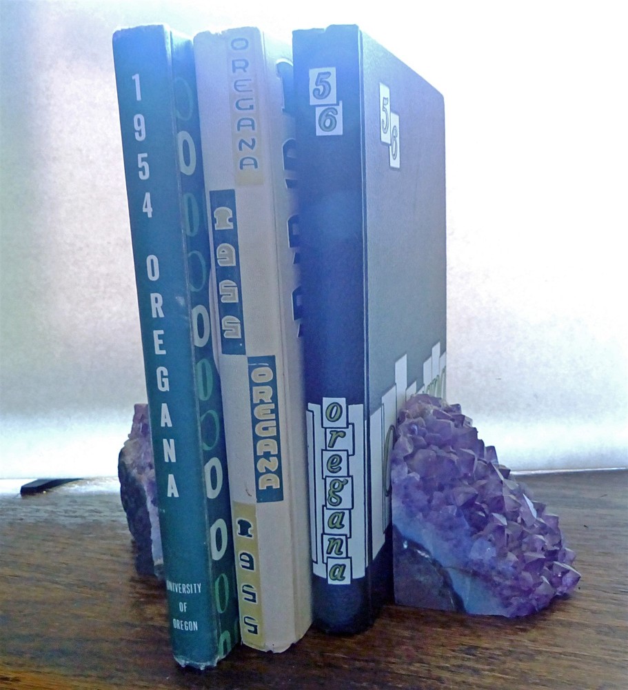 Oregana; 3 vol. 1954, 1955, & 1956. Photos of Ken Kesey in each (12 total)