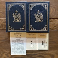 Easton Press The Campaigns of Napoleon Vol I & II Chandler 1991 Military Leather