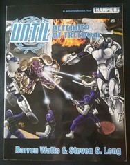 UNTIL Defenders of Freedom Champions Hero System 5th RPG Softcover