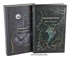 DRACULA Bram Stoker FRANKENSTEIN Mary Shelley Cranford Collection Classic Set