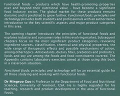 Functional Foods: Principles and Technology (CRC Press, 2009) by Mingruo Guo
