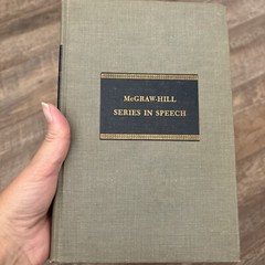 mcgraw hill series in speech