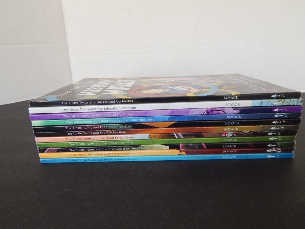 The Tuttle Twins–Books 1-11 by Connor Boyack (2014-2020 PB)