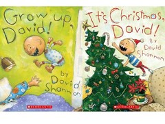 No, David! 6 Book Collection Set David Gets in Trouble, David Goes to School
