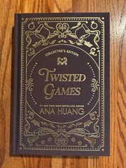 Twisted Series by Ana Huang TWISTED GAMES Collector’s Edition hardcover