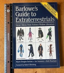 Signed BARLOW’S GUIDE TO EXTRATERRESTRIALS Full Color Identification WP 1987