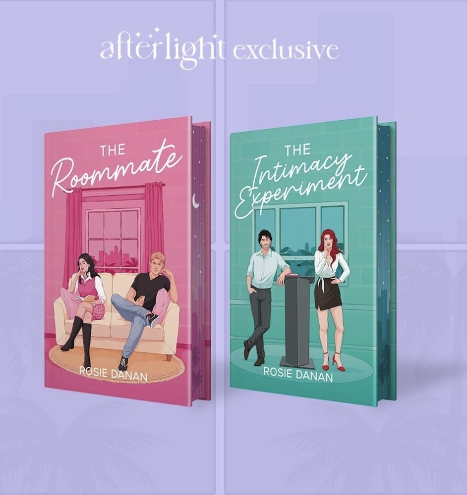 The Roommate & The Intimacy Experiment Rosie Danan AFTERLIGHT- SIGNED