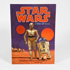 Star Wars A Pop-Up Book • Wayne Douglas Barlowe • 1978 • First Edition Hardcover