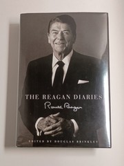 The Reagan Diaries by Douglas Brinkley – SIGNED copy Harper Collins HC