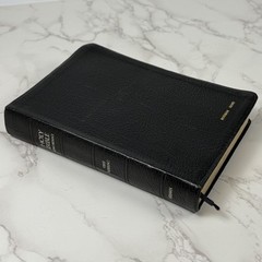 Vintage Holy Bible Verse Reference Holman Black Gold Page Edges Old & New Test.