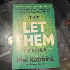The Let Them Theory by Mel Robbins & Sawyer Robbins Hardcover Self-Help Book