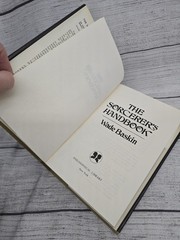 The Sorcerer’s Handbook, Wade Baskin 1974 Hard Cover w/ Dust Jacket 1st Edition