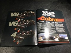 1985 OMC Cobra Stern drive Brochure Catalog 2.5L 3.0L 4.3L 5.0L 5.7L V8 4 cyl V6