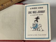 Maurice Sendak One Was Johnny Counting Book Mini 1962 Harper & Row Publishing