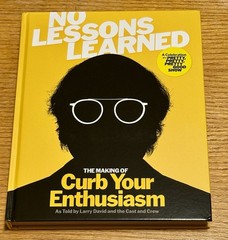 SIGNED Larry David Making of Curb Your Enthusiasm Book COA No Lessons Learned