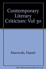 Contemporary Literary Criticism Hardcover