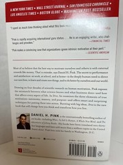 ‘Drive’ Book by Daniel H. Pink Gently Used PB 260 Pages Motivation