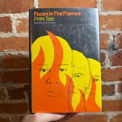 Faces In The Flames – Peter Tate – 1976 1st Doubleday Hardback