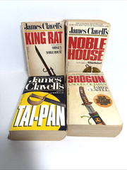 James Clavell Asian Saga Lot of 4 Paperback Books