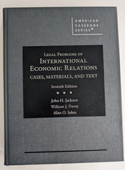 Legal Problems of International Economic Relations by John Jackson – 7th ed