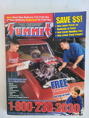 2001 Summit Racing Equipment Catalog 290 Pages ’34 Ford Centerfold New Condition