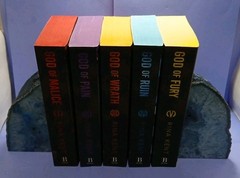 Legacy of Gods Series 1-5 by Rina Kent Deluxe Sprayed Edges God of Malice 1ST