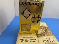 1977 Tolkein Book Set Hobbit Lord of the Rings Ballantine Books
