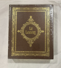 Great Gift! PAINTINGS IN THE LOUVRE Easton Press Leather, Sealed Collectors Ed.