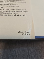 Creature, by John Saul, 1989 Bantam Books Edition Hardcover + Dust Jacket BCE