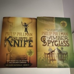 Philip Pullman His Dark Materials: Subtle Knife & Amber Spyglass Books 2 and 3