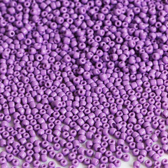 Purple Color 3mm Seed Beads About 3600pcs/100Grams in Bag, 8/0 Glass Craft Beads
