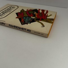 Vintage Fahrenheit 451 Ray Bradbury Ballantine Sci-Fi Dystopian PB USA