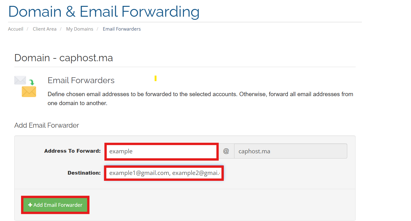 Email Forwarder